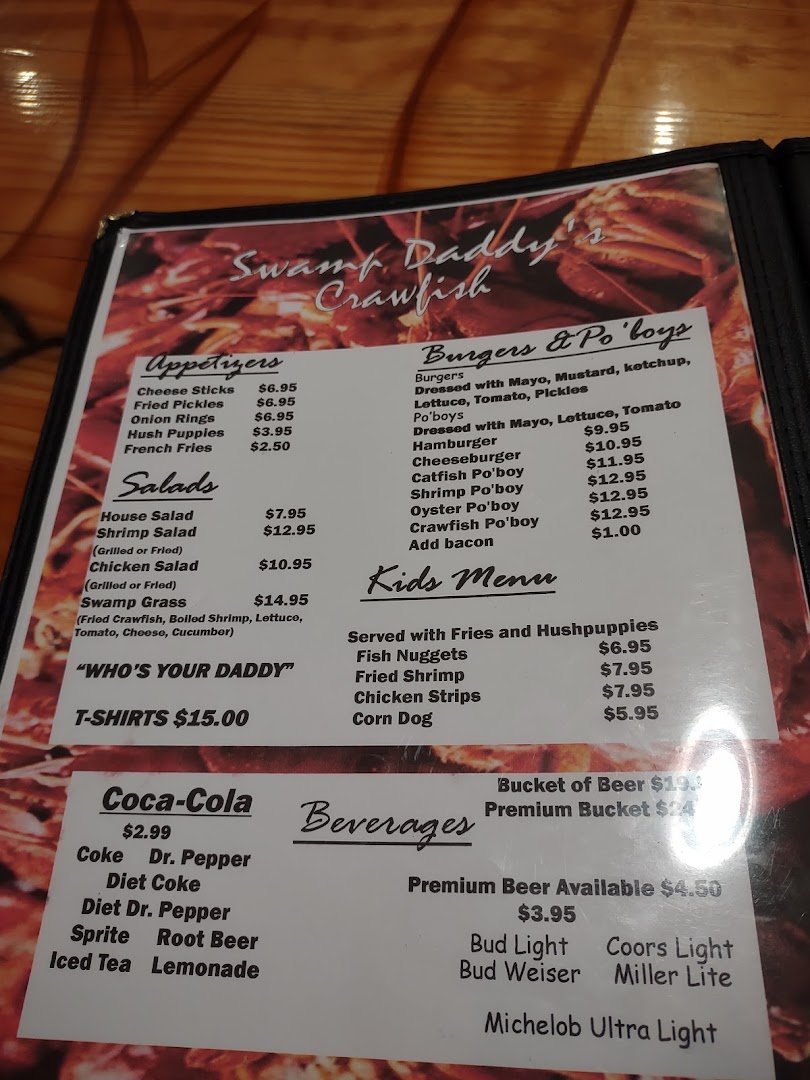 A no-frills seafood plate with Cajun sides.
