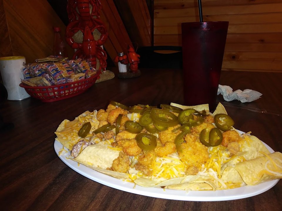 Swamp Sauce Nachos