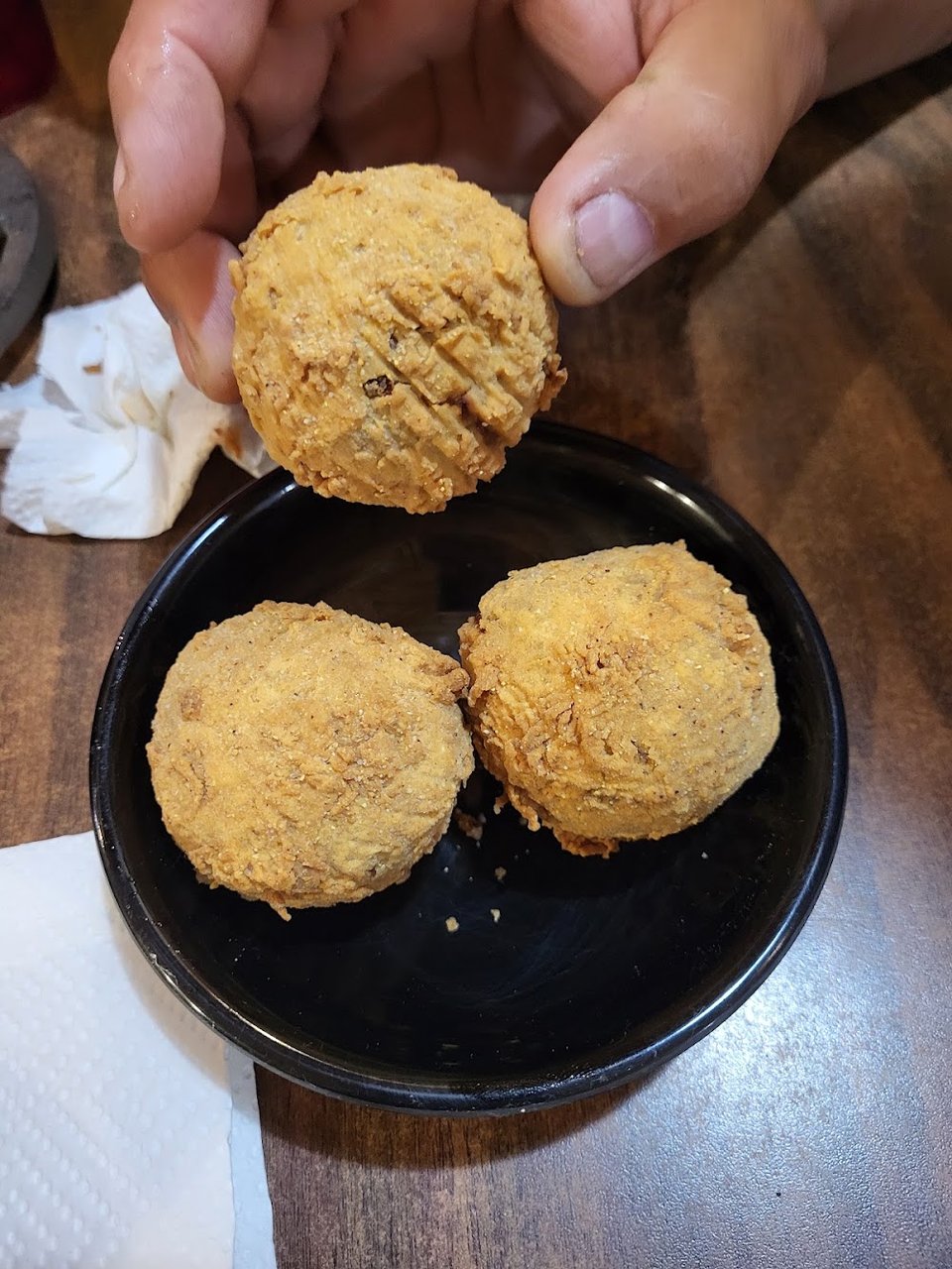 Fried Swamp Bombs