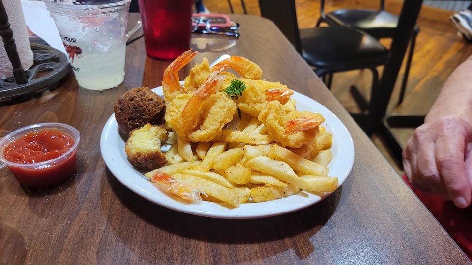 Served with Fries and Hushpuppies