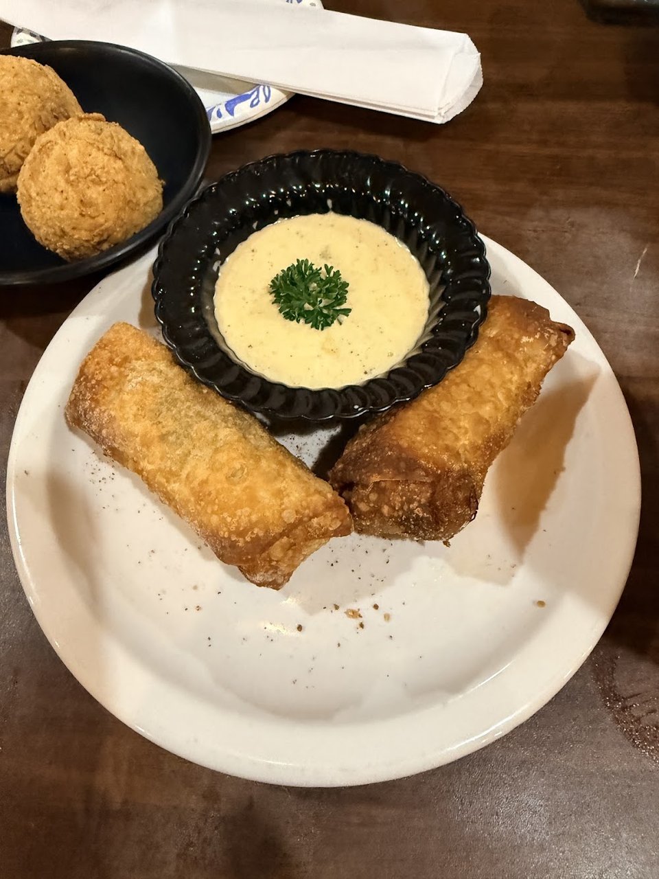 Crawfish Egg Rolls